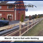 Suddenstrike Fencing Post and Rail with Netting from March 2017
