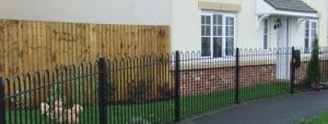 metal fencing suddenstrike new housing cheshire